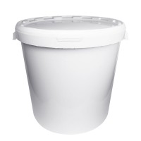 30 LITRE WHITE BUCKET and LID